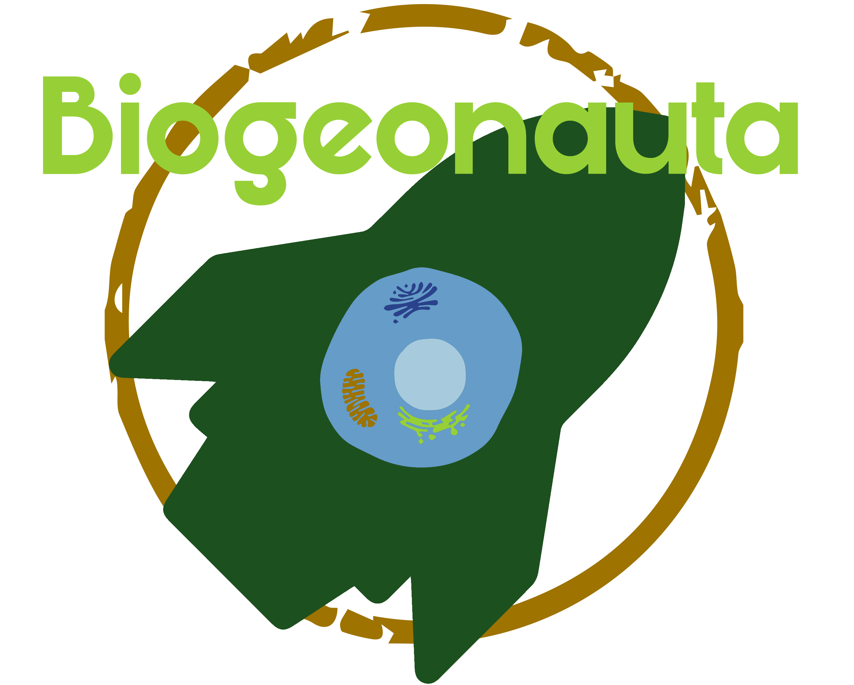 logo biogeonauta ciencia actividades biologia geologia